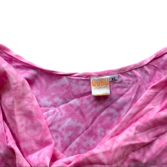 Long pink sleeveless top - Picture 9 of 11